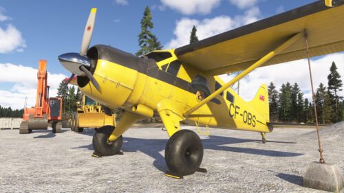 DHC-2 Beaver with Bush Wheels