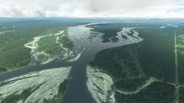 Northern Sky Studio PATK Talkeetna Alaska improvement mod for MSFS 2020, Preview screenshot.